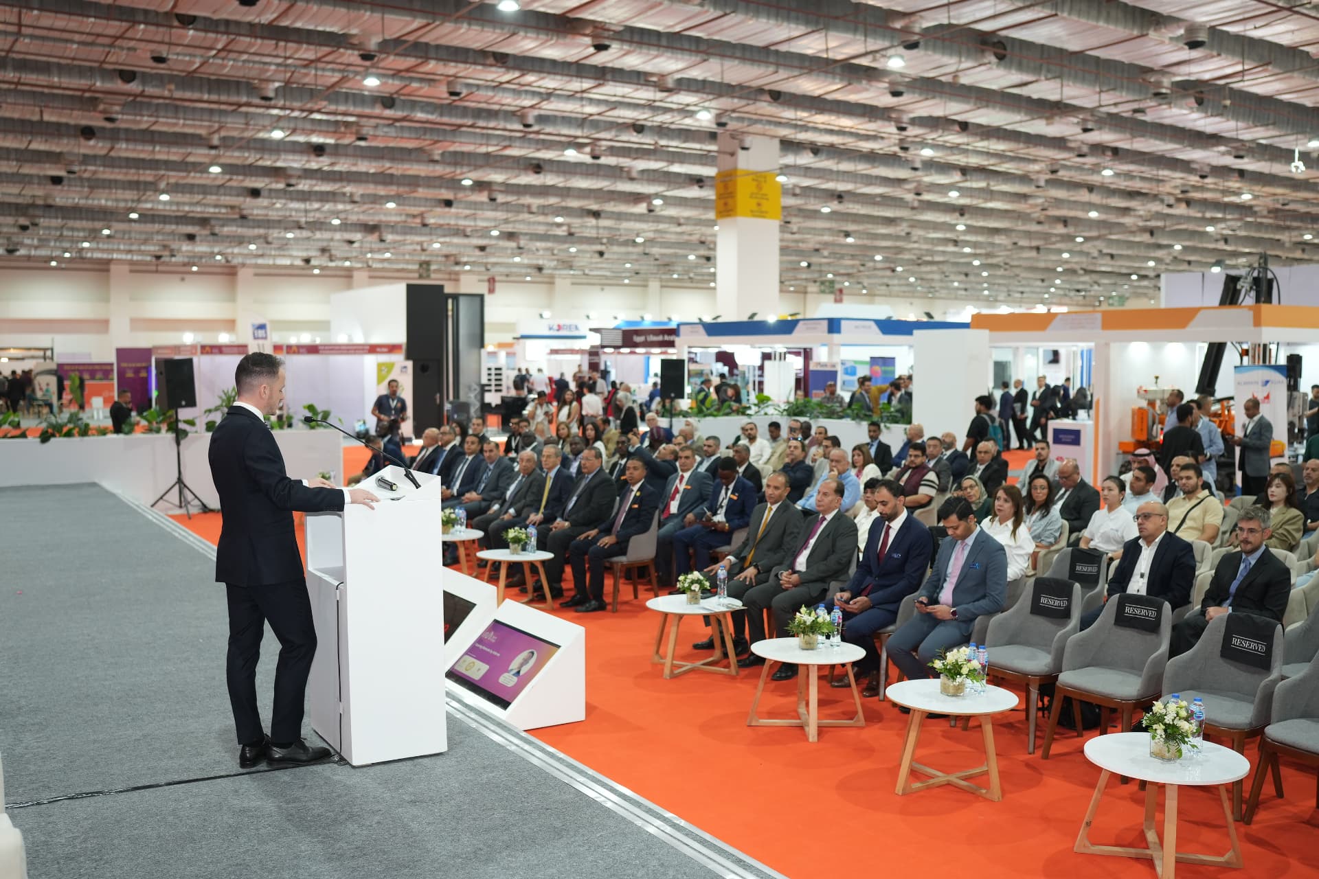 Egypt Energy exhibition floor