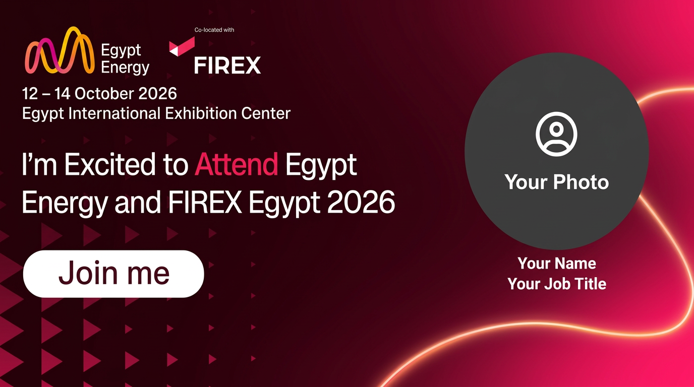 I'm attending Egypt Energy 2026 LinkedIn banner